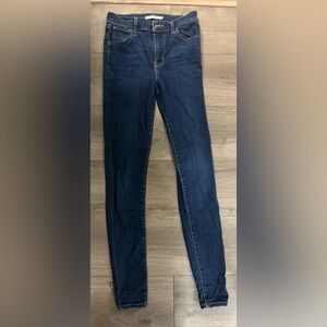 Levi's Dark Blue Skinny Jeans for Women